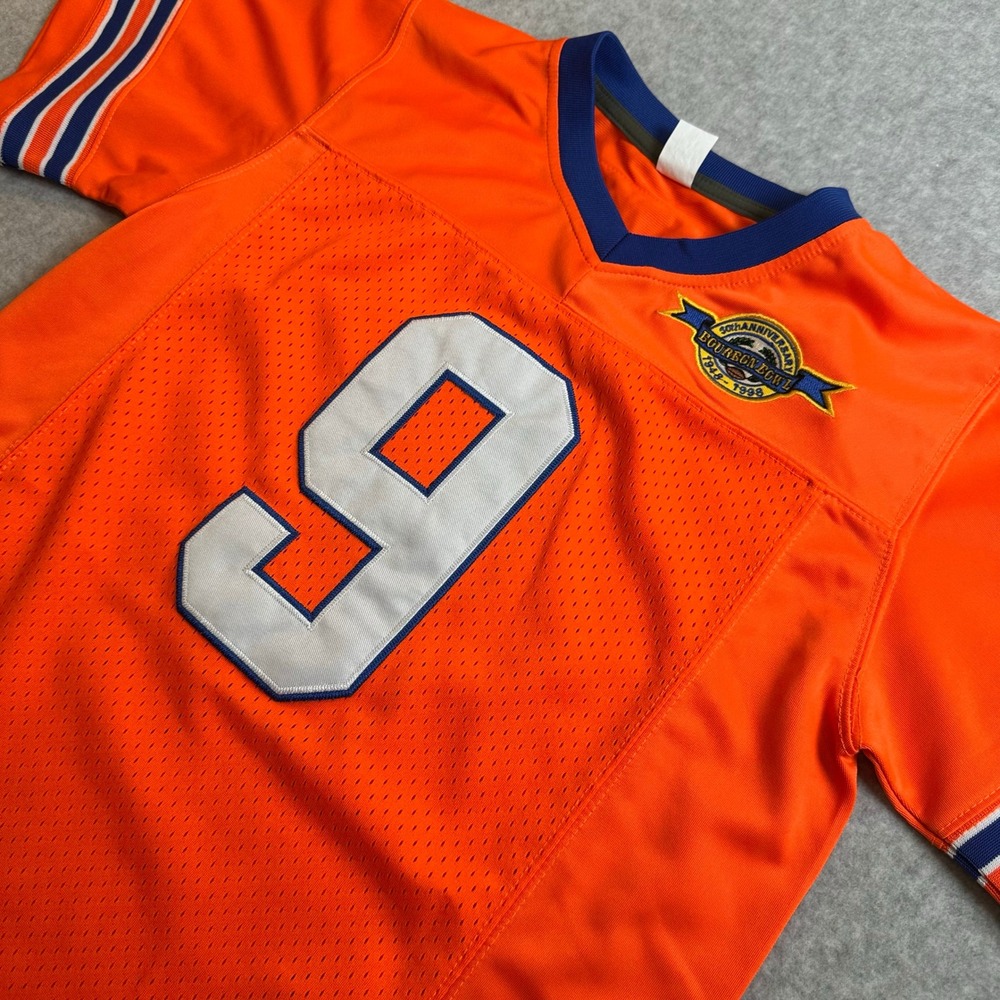 Headgear Classics Bobby Boucher Waterboy Jersey Bourbon Bowl Orange Large